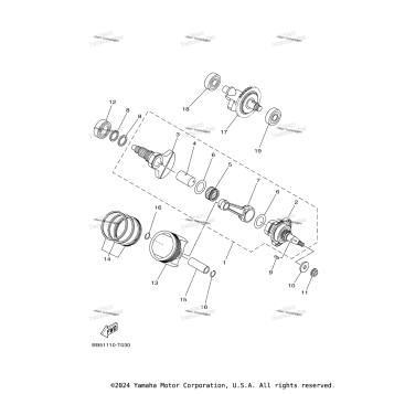 CRANKSHAFT & PISTON