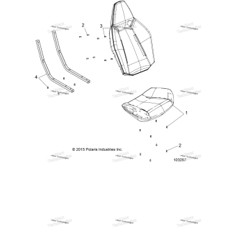BODY, SEAT ASM