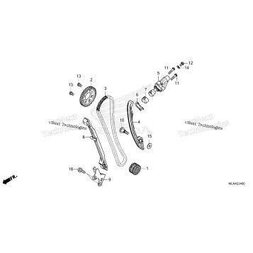 CAM CHAIN@TENSIONER