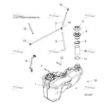 BODY, FUEL TANK