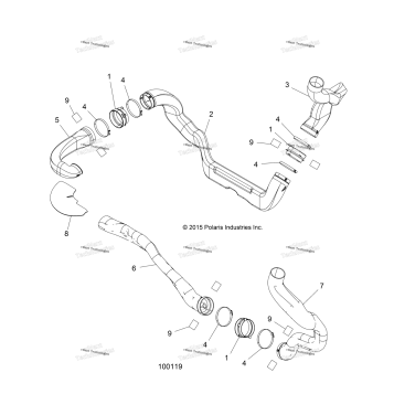 BODY, CLUTCH DUCTS