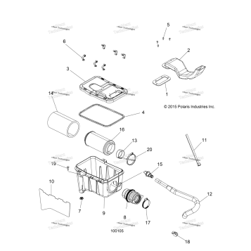 ENGINE, AIR INTAKE SYSTEM