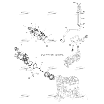 ENGINE, THROTTLE BODY & INJECTOR