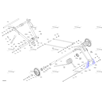 SUSPENSION - REAR - UPPER SECTION
