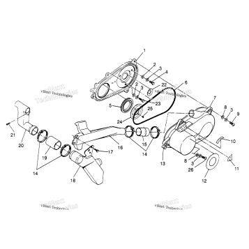 CLUTCH COVER ASSEMBLY TRAIL BLAZER