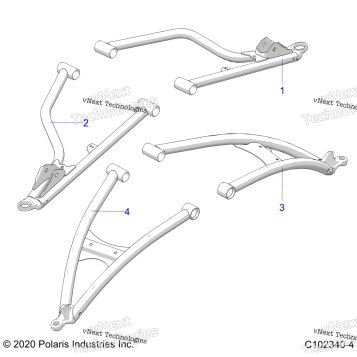 SUSPENSION, FRONT AARMS