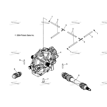 MID HOUSING R05RF50AA/AB (4995359535C02)