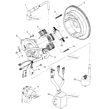 MAGNETO ASSEMBLY XPLORER 300