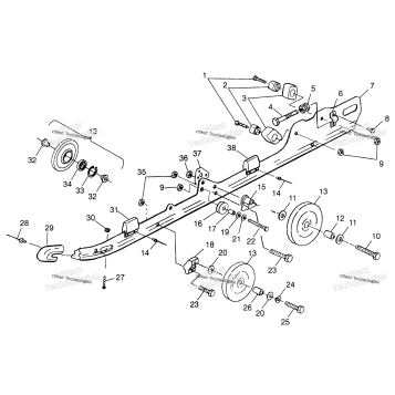 RAIL MOUNTING (4948504850B010)