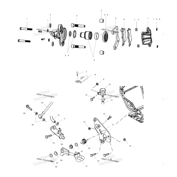 REAR BRAKE A02CD50AA/AB/FB