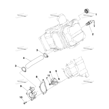WATER PUMP W958144