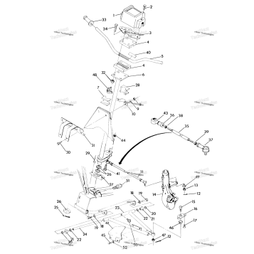 STEERING ASSEMBLY 250 4X4
