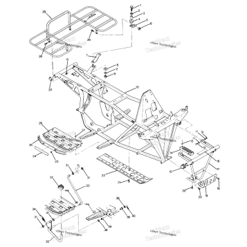 FRAME ASSEMBLY WITH RACKS