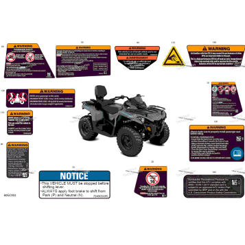 BODY - WARNING DECALS