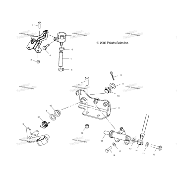 REAR BRAKE MASTER CYLINDER