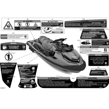 BODY - WARNING DECALS