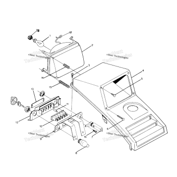 HEADLIGHT ASSEMBLY 250 2X4