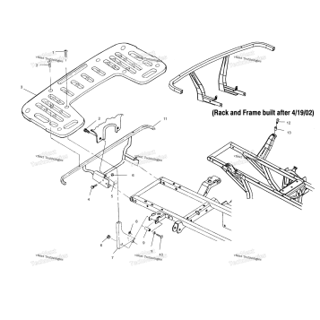 REAR RACK MOUNTING