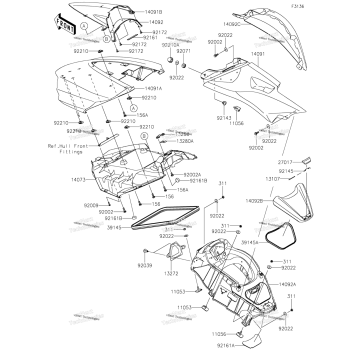 HULL MIDDLE FITTINGS