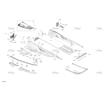 FRAME - SYSTEM - REAR SECTION
