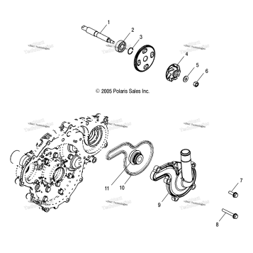 WATER PUMP /AD/AF