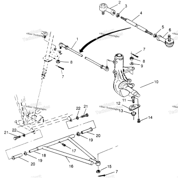 STEERING/AARM TRAIL BOSS