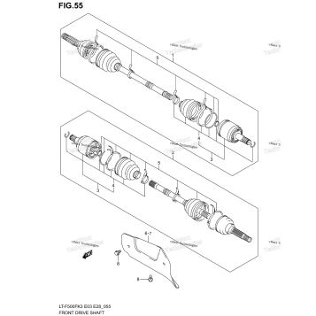 FRONT DRIVE SHAFT