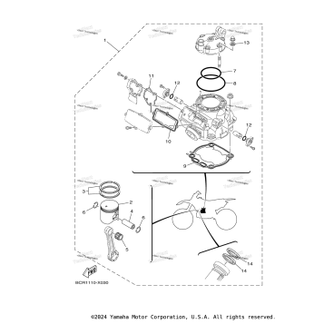 4 PISTON REBUILT KIT