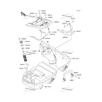 HULL REAR FITTINGS