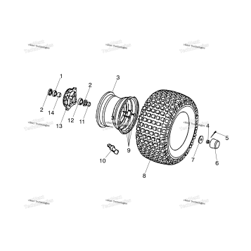 FRONT WHEEL A03FA09CA/CC/CD