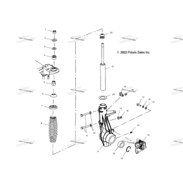 FRONT STRUT A01CD32FB