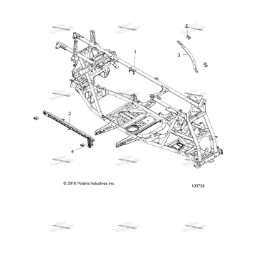 CHASSIS, MAIN FRAME