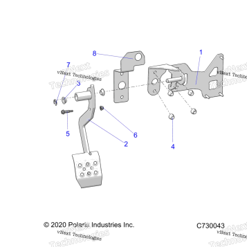 BRAKES, PEDAL