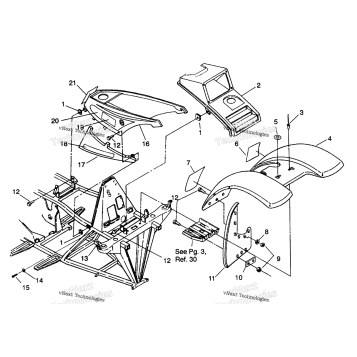 FRONT CAB ASSEMBLY 6X6 350L