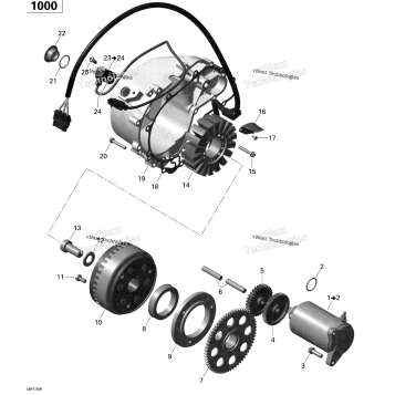 MAGNETO AND ELECTRIC STARTER OUTLANDER MAX
