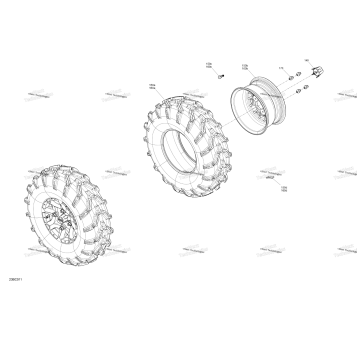 DRIVE - REAR WHEELS