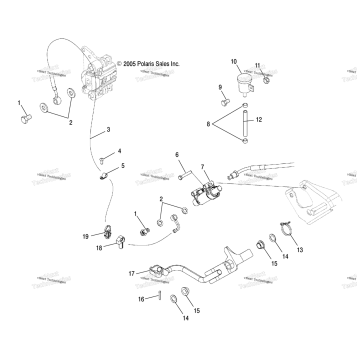 MASTER CYLINDER, FOOT /LD27AA/AB/AC/AD