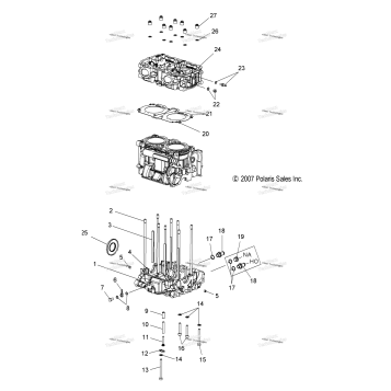 ENGINE, CYLINDER & CRANKCASE