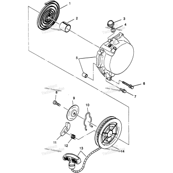 RECOIL STARTER SCRAMBLER