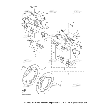 FRONT BRAKE CALIPER