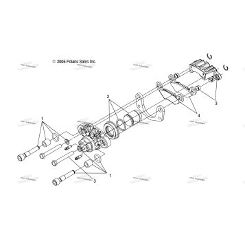 CALIPERS, FRONT & REAR /AB/AC