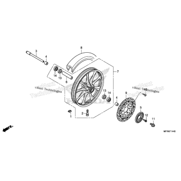 FRONT WHEEL