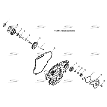 OIL PUMP & WATER PUMP /AS/AT/AU/AW