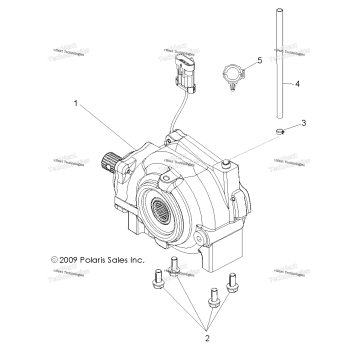 DRIVE TRAIN, FRONT GEARCASE