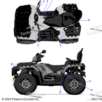 BODY, DECALS, GENERAL