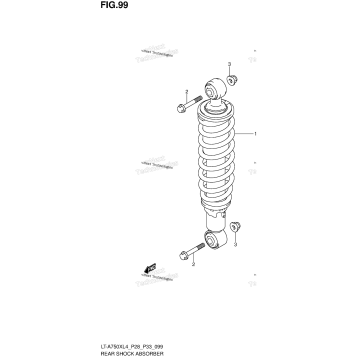 REAR SHOCK ABSORBER