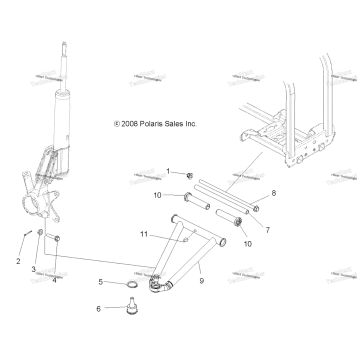 SUSPENSION, AARM & STRUT MOUNTING