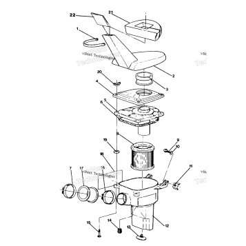 AIR BOX ASSEMBLY 6X6