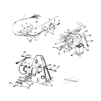 ELECTRICAL/TAILLIGHT ASSEMBLY SPORT 400L