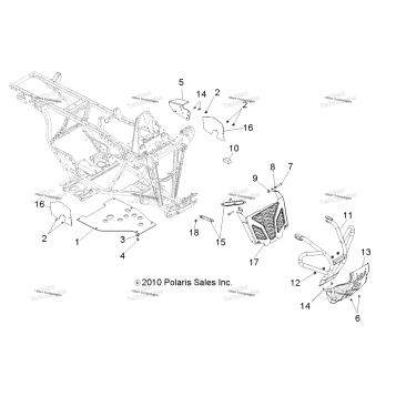 CHASSIS, FRONT BUMPER